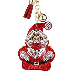 Sappy Santa Purse Charm/Keychain