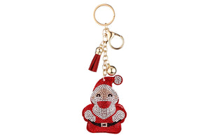 Sappy Santa Purse Charm/Keychain