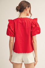 Load image into Gallery viewer, I'll Be Around Top Red
