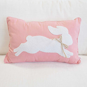 Leaping Bunny Pillow