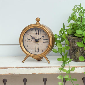 Brass Desk Clock