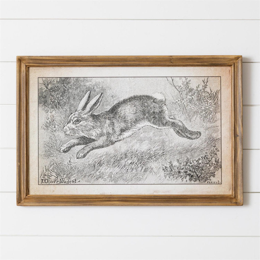 Leaping Bunny Art