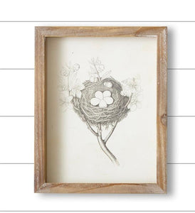 Framed Nest Print