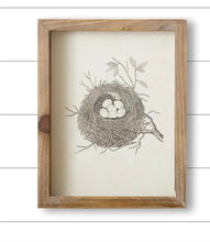 Load image into Gallery viewer, Framed Nest Print
