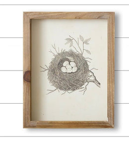 Framed Nest Print