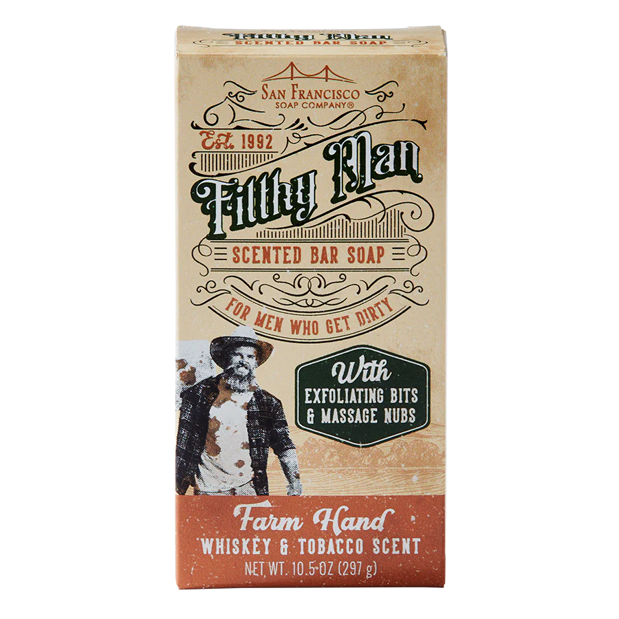 Filthy Man Whiskey & Tobacco Soap