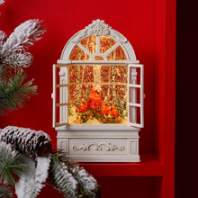 Load image into Gallery viewer, Cardinal Family Snow Globe
