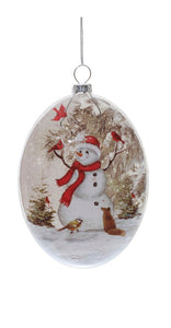 Playful Snowman Ornament