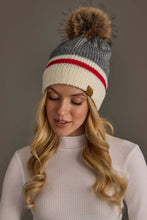 Load image into Gallery viewer, Sock Monkey Pom Hat
