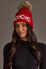Load image into Gallery viewer, Red Ho Ho Ho Hat
