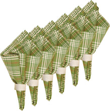 Load image into Gallery viewer, Holly Plaid Napkin
