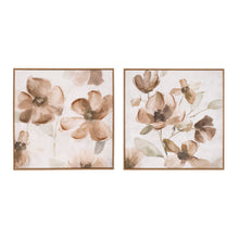 Load image into Gallery viewer, Floral Block Art
