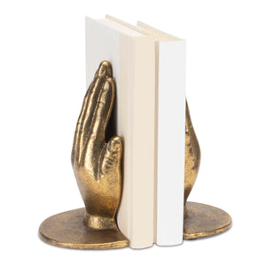 Praying Hands Bookends