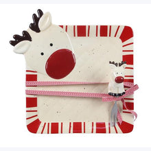 Load image into Gallery viewer, Reindeer Snack Plate
