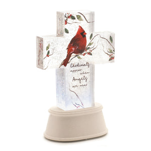 Cardinal Lighted Cross