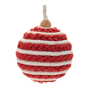 Ball Faux Yarn Ornament