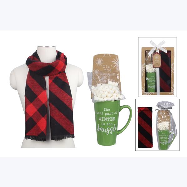 Marshmallow and Scarf Gift Set