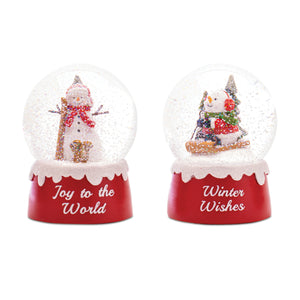 Snowman Snow Globe