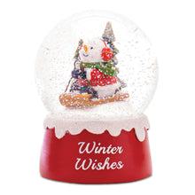 Load image into Gallery viewer, Snowman Snow Globe
