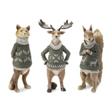 Load image into Gallery viewer, Wildlife Sweater Animals
