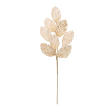 Load image into Gallery viewer, Golden Magnolia Leaf Spray
