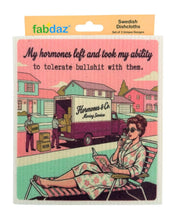 Load image into Gallery viewer, Funny Menopause Sayings Swedish Dishcloths
