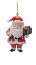Load image into Gallery viewer, Merry Santa Ornament
