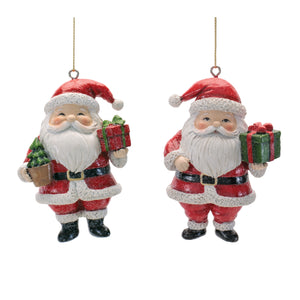 Merry Santa Ornament