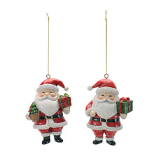 Load image into Gallery viewer, Merry Santa Ornament
