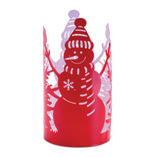 Load image into Gallery viewer, Snowman Candle Holder
