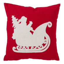Load image into Gallery viewer, Santa Sleigh Pillow
