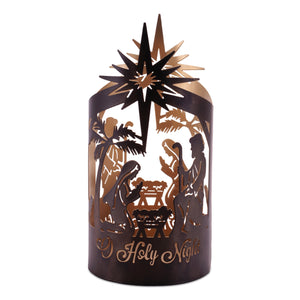 Nativity Candle Holder