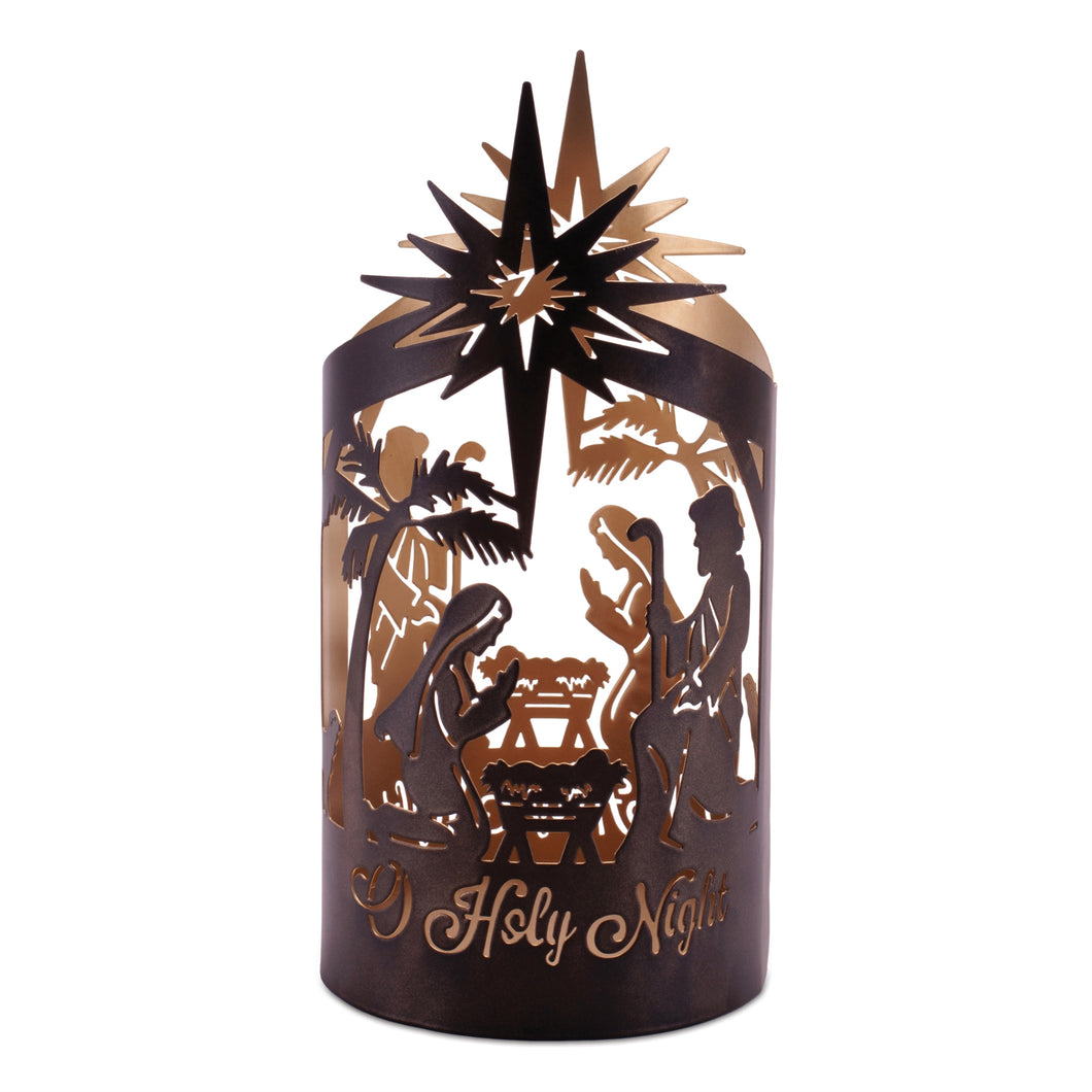 Nativity Candle Holder