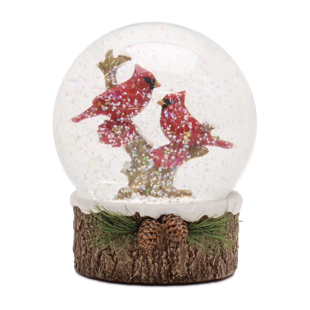 Cardinal Snow Globe