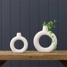 Load image into Gallery viewer, Textured Donut Vases
