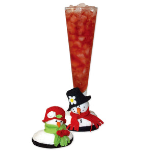 Drinkware Snowies Plush Coaster
