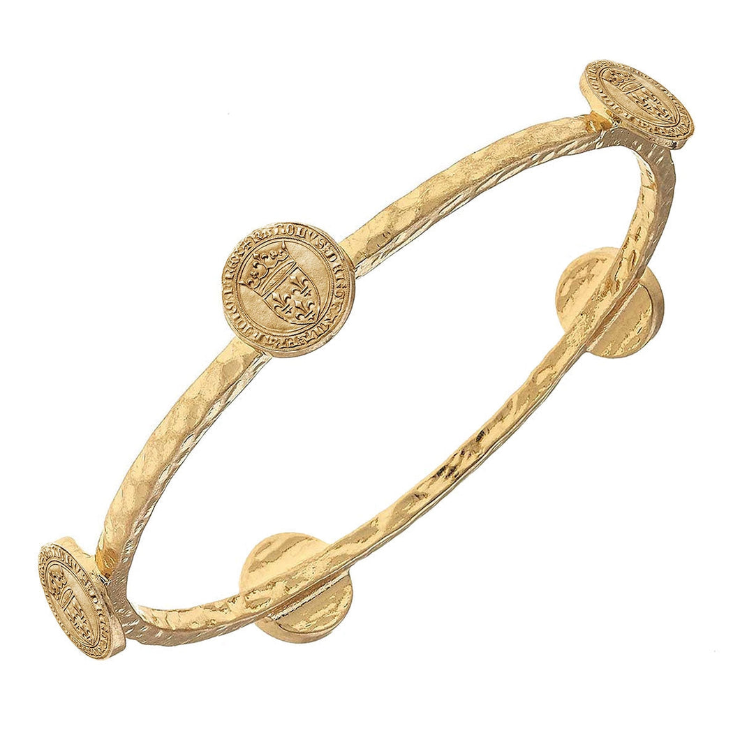 French Coin Bracelet
