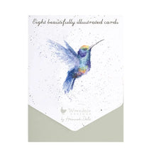 Load image into Gallery viewer, Rainbow Hummingbird Notecards
