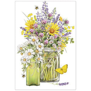 Wildflower Vase Towel