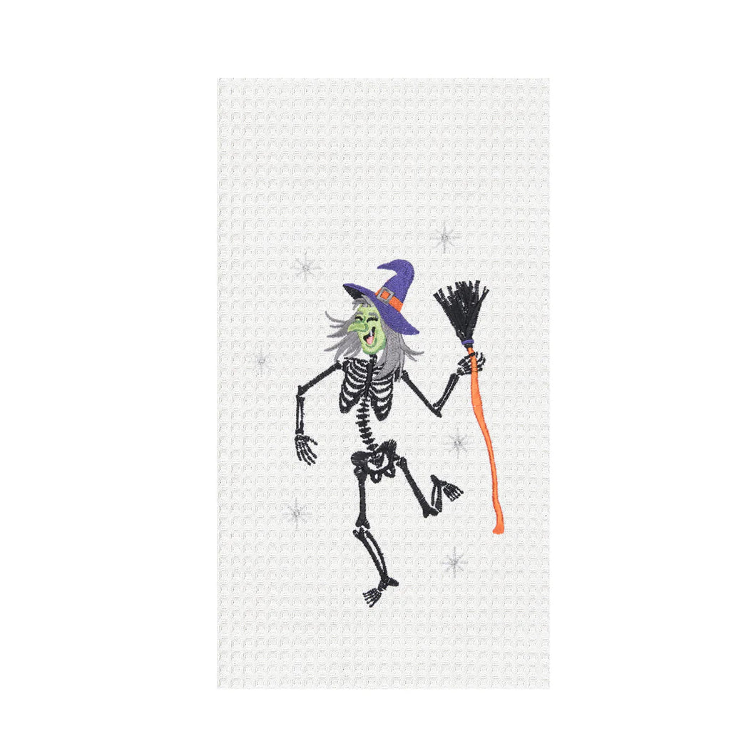 Witch Skeleton Towel