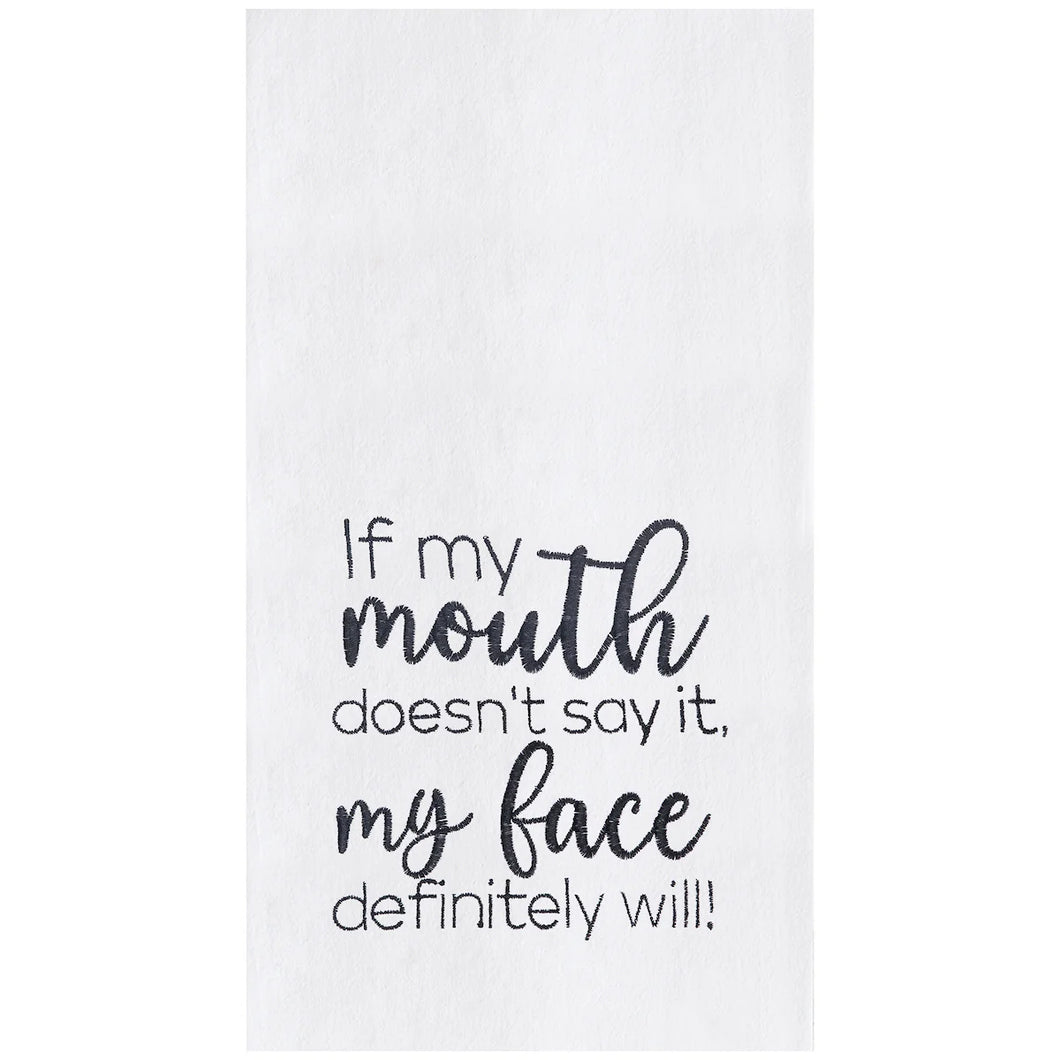 My Face Will Towel