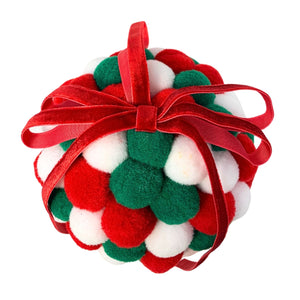 Pom Pom Ball Ornament