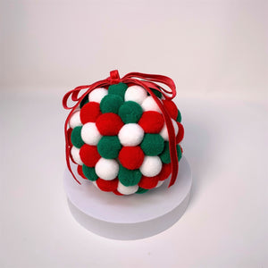 Pom Pom Ball Ornament