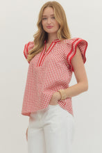Load image into Gallery viewer, Where Is The Fun Top Red

