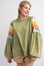 Load image into Gallery viewer, Having Some Fun Sweatshirt Olive
