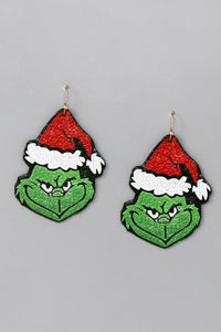 Grinch Earrings