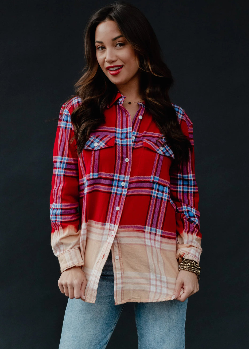 Saving The Day Flannel Top