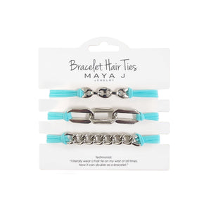 Bracelet/Hair Ties Connie Turquiose