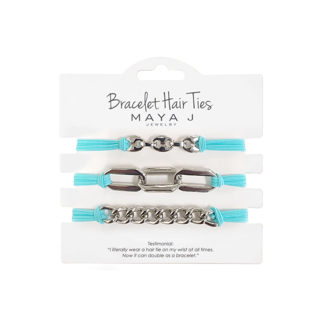 Bracelet/Hair Ties Connie Turquiose