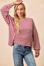 Load image into Gallery viewer, Hello Stranger Top Burgandy
